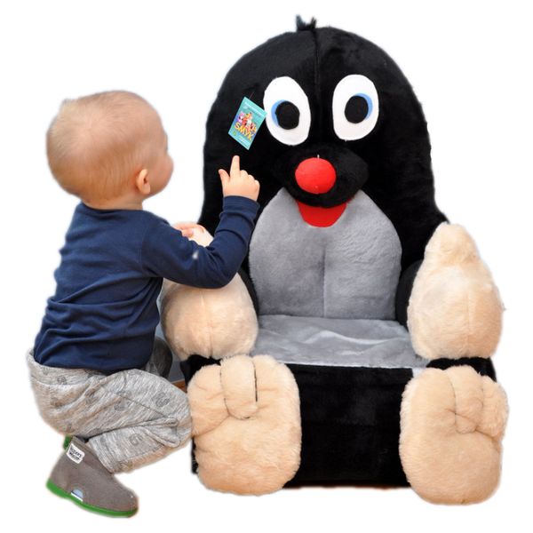 Plyšová sedačka pre najmenších