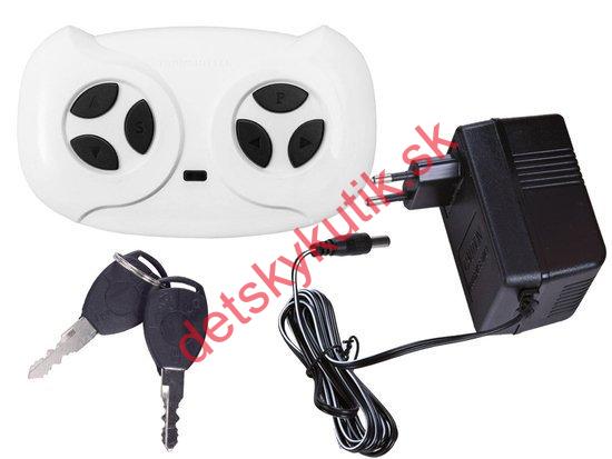 Elektrická štvorkolka pre deti 4x4, Led svetlá, Eva kolesá, dialkove ovladanie 