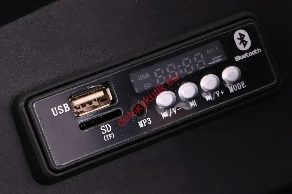 Elektrická bugina 4x4 BUGGY SUPERSTAR, moro lakovaná farba , MP3, moro