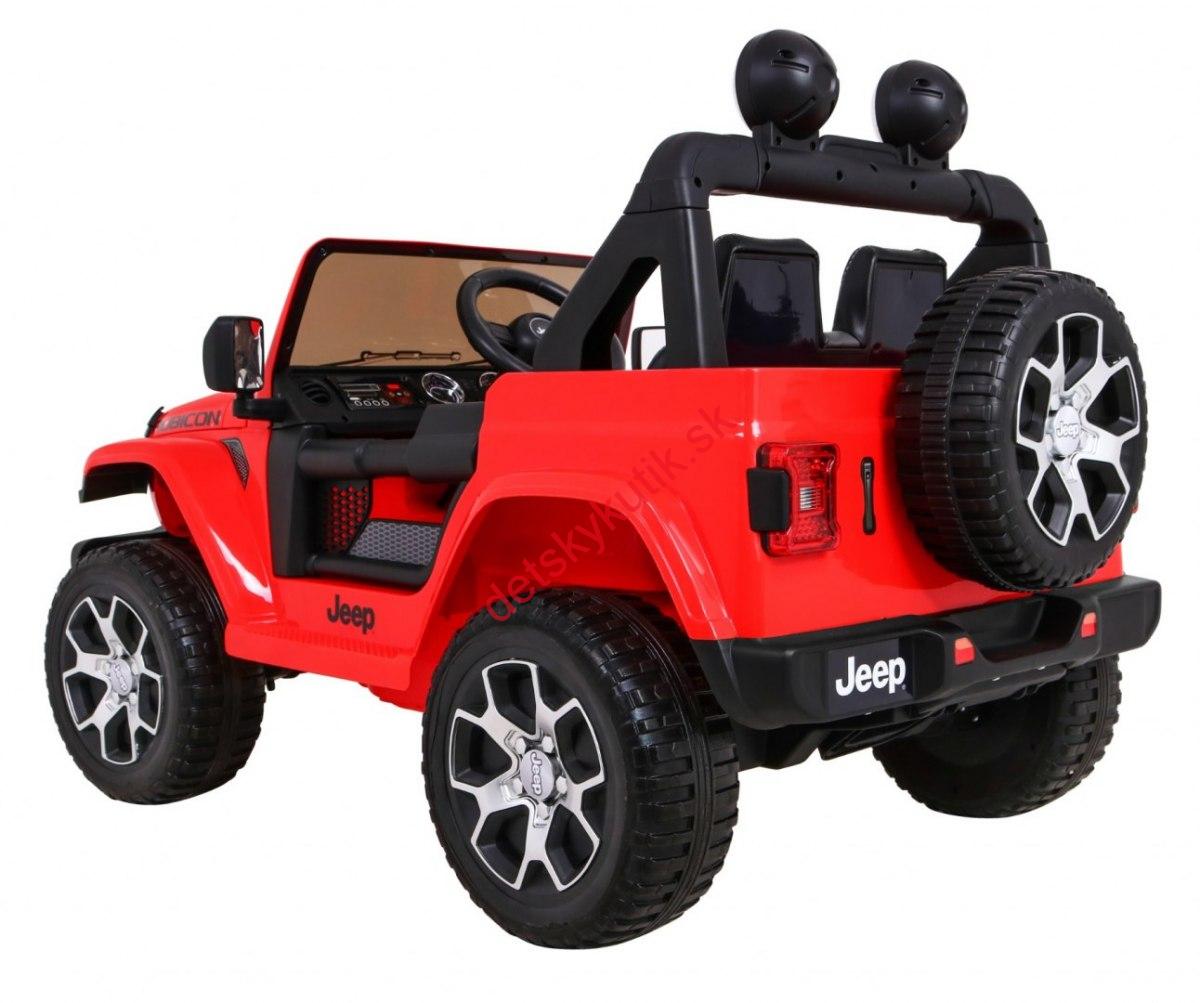 Elektrické autíčko Jeep Wrangler Rubicon 4x45W, ružová farba