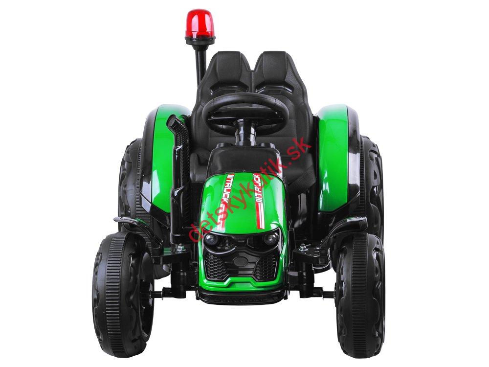 Elektrický traktor s vlečkou na diaľkové ovládanie, maják, USB, MP3, odpružený