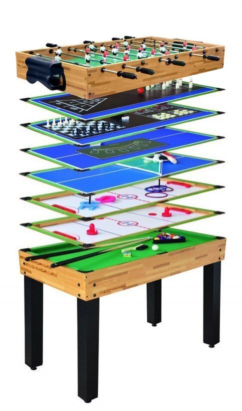 T3512 Hrací stôl 12v1 – všetky hry v jednom