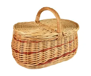 Piknikový prútený košík 