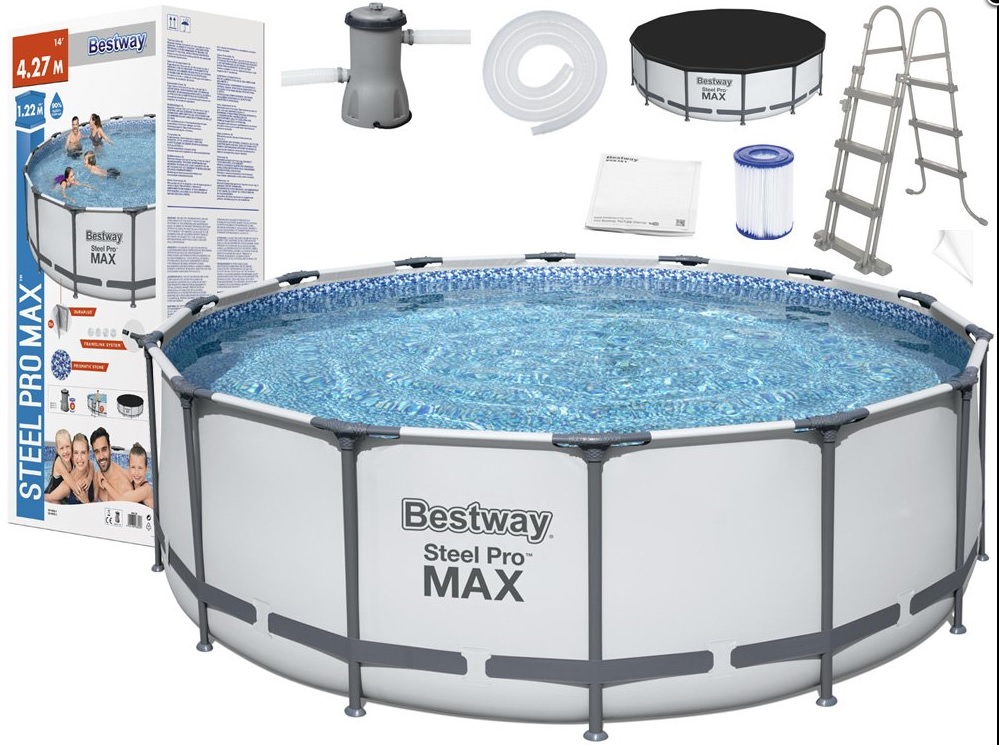 Bestway Power Steel Nadzemný bazén 427 x 122 cm 10v1