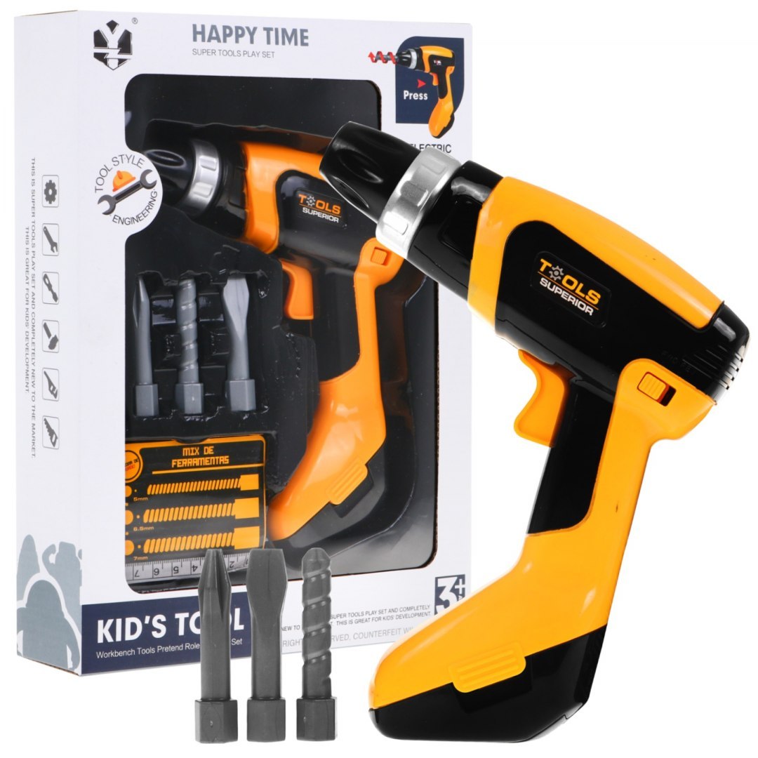 Detská AKU vrtačka + nadstavce