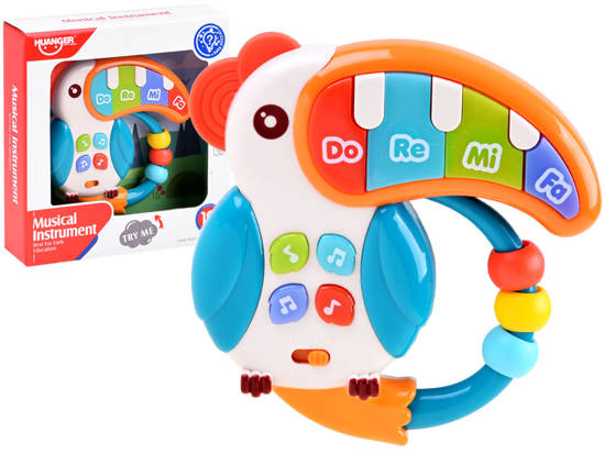 Interaktívna hudobná hračka TUKAN 