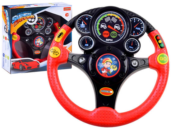 Interaktívny zvukový volant s vibráciami