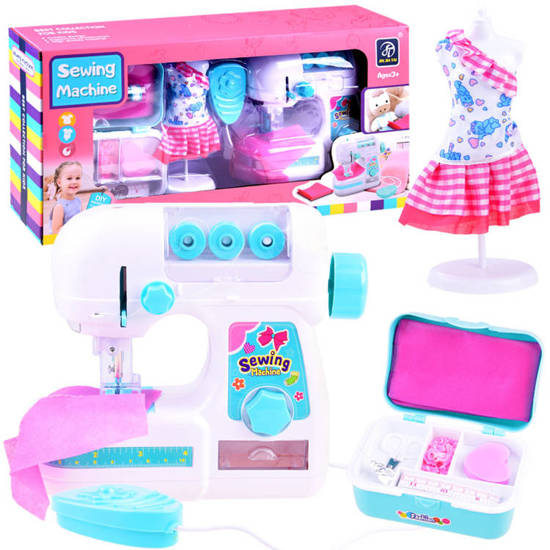 Detský šijací stroj s kufrikom a prislušenstvom