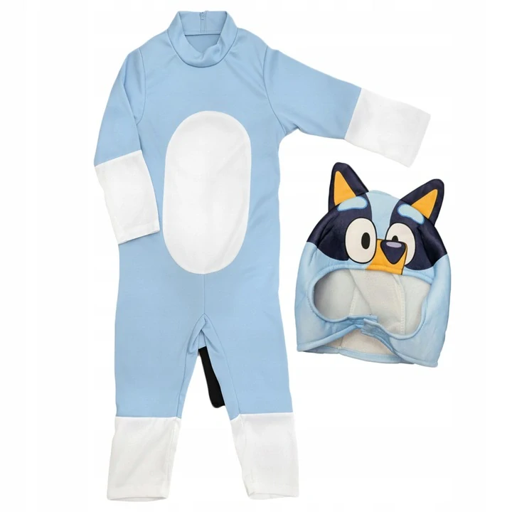 Detský karnevalový kostým psíka Blue 110/116 