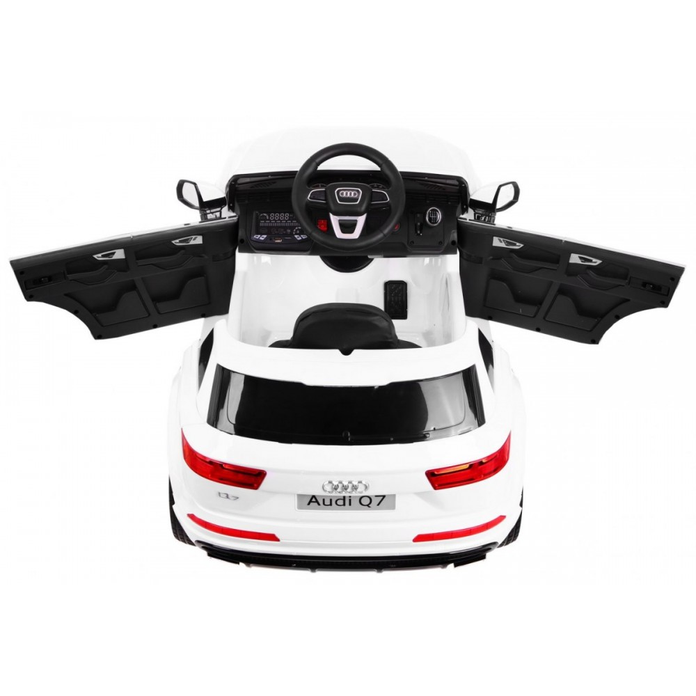 Elektrické autíčko Audi Q7 LIFT, 2.4GHz - biela farba