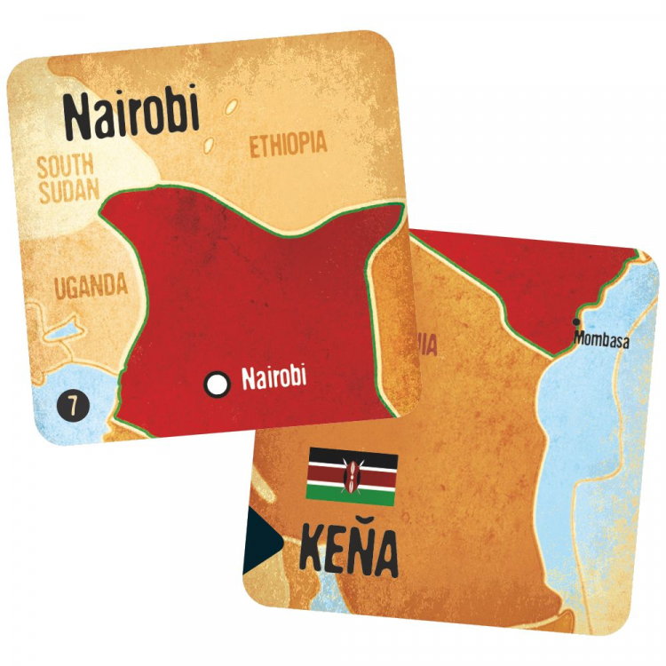 Vedomostné pexeso - Hlavné mestá sveta 