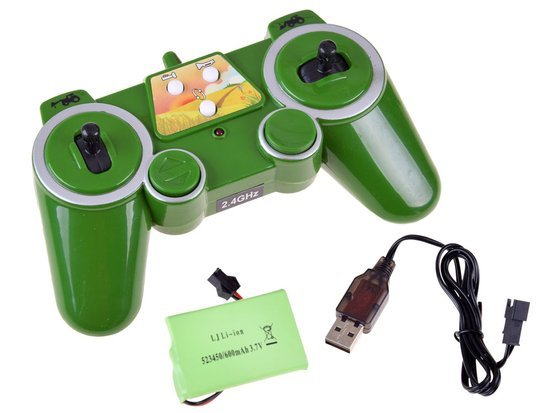 RC Traktor Double E s čelným nakladačom na diaľkové ovládanie