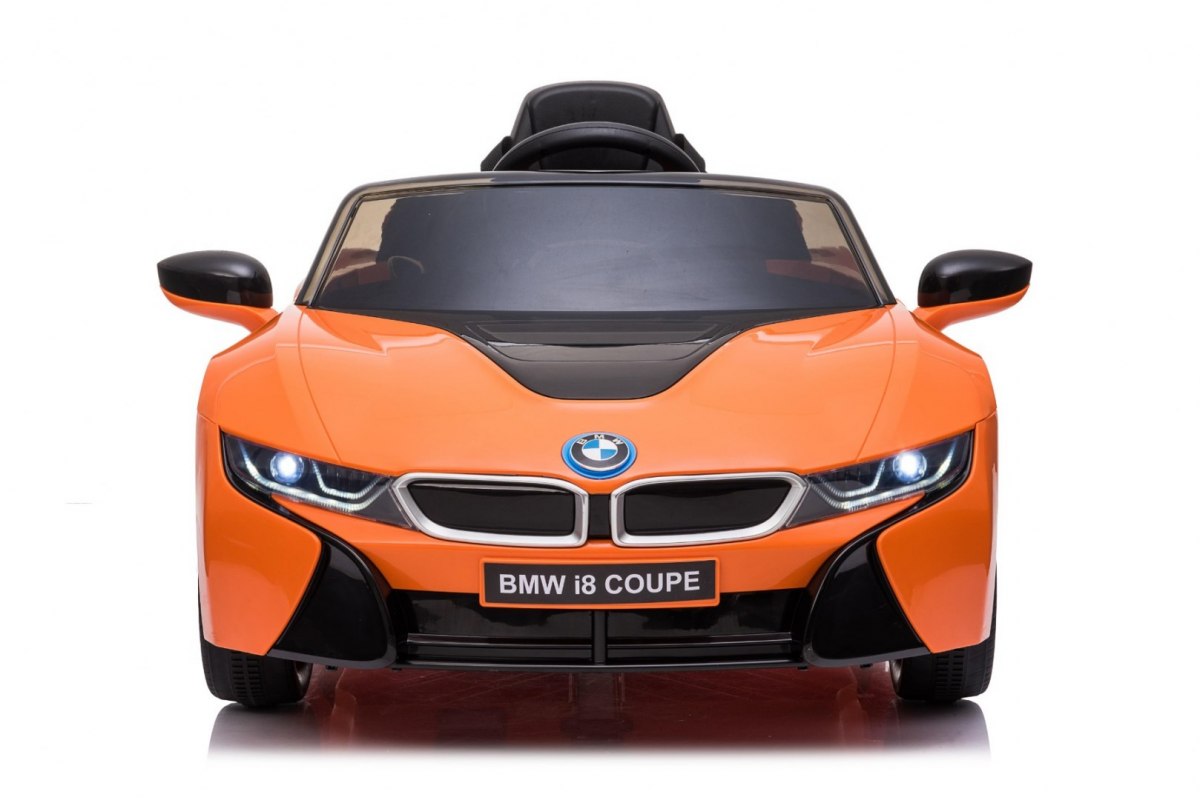 Elektrické autíčko BMW I8 LIFT, oranžová farba