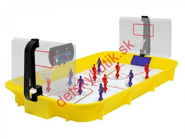 Basketbal spoločenská hra plast v krabici 53x31x9cm