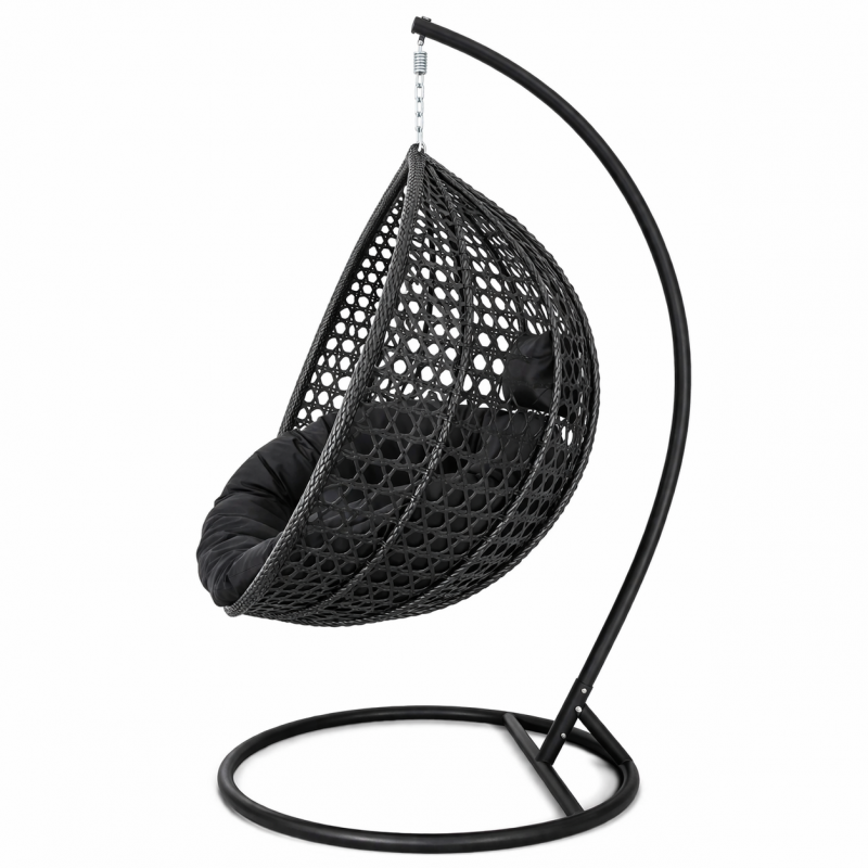 Záhradné hojdacie kreslo s vankúšikom