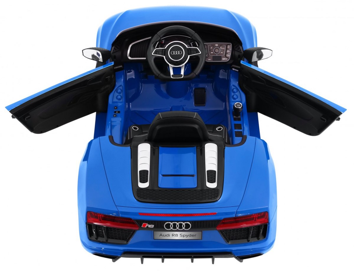 Elektrické autíčko pre deti AUDI R8 Spyder, lakovaná karoséria