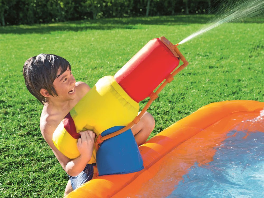 Bestway Nafukovacie ihrisko so šmýkľavkou 365x320cm