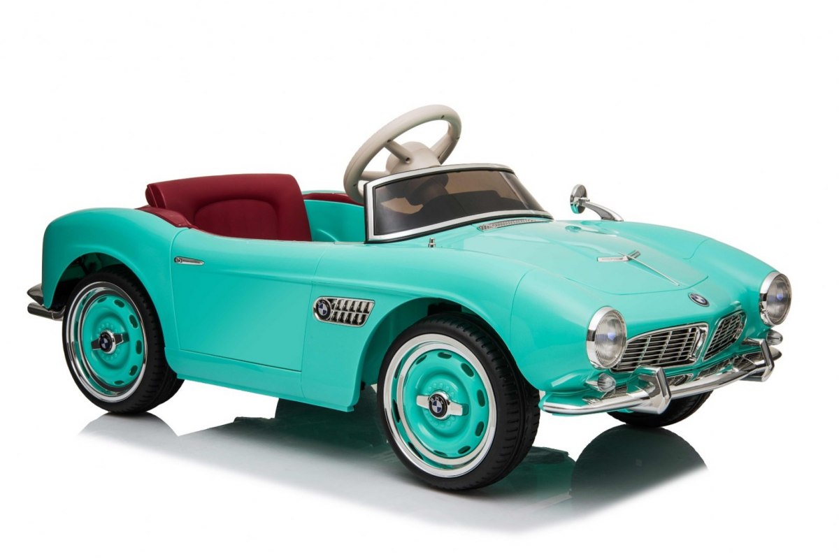 Elektrické autíčko BMW 507 Retro, zelená farba