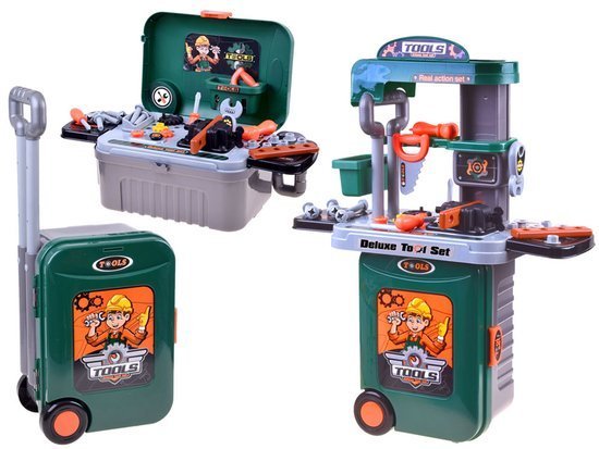 Kufrík s náradím pre chlapcov 3v1