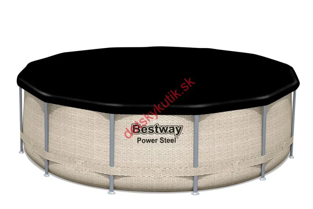 Bestway bazén záhradný so strieškou Power Steel 396x107 cm 5614V