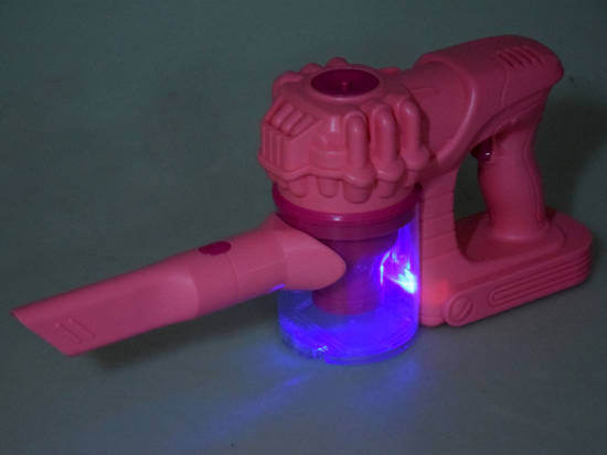 Bezdrôtový ručný detský vysávač , svieti a vydáva zvuk