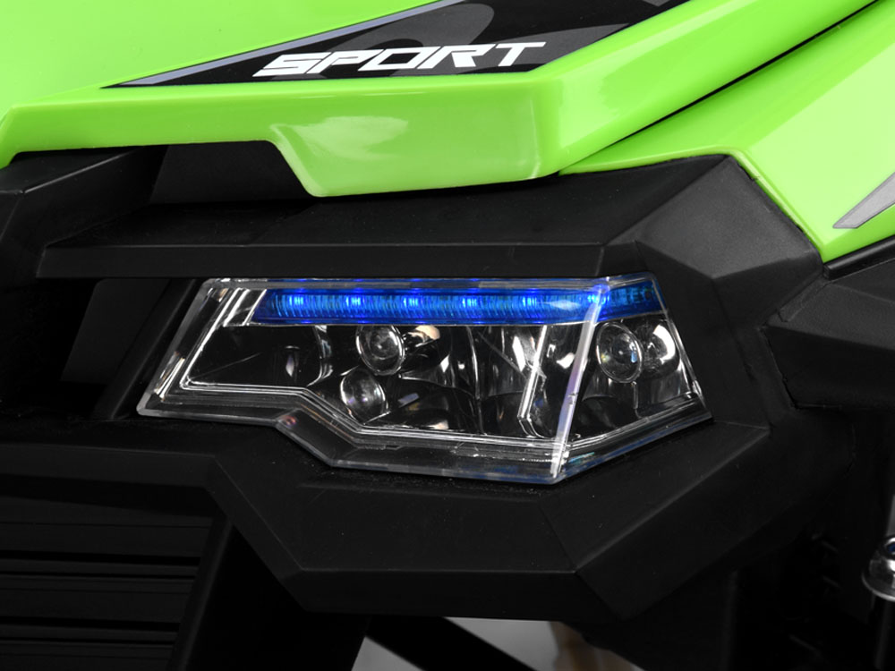 Elektrické auto pre deti-buggy 2-miestne+ovládanie, motor 4x12W 35W 