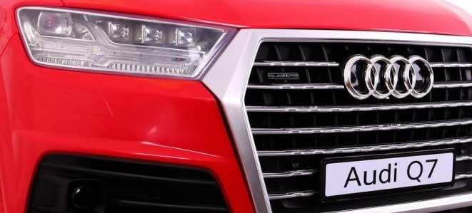 Elektrické autíčko Audi Q7 LIFT, 2.4GHz - čierna farba