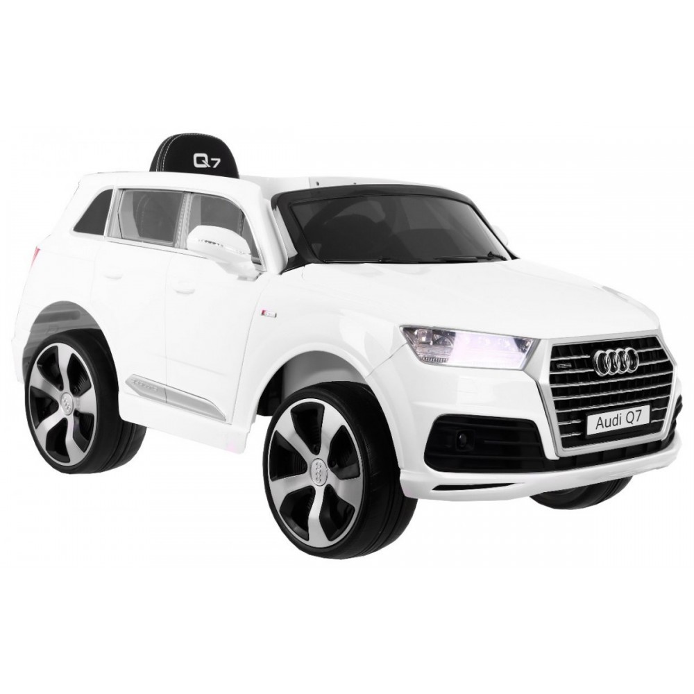 Elektrické autíčko Audi Q7 LIFT, 2.4GHz - biela farba