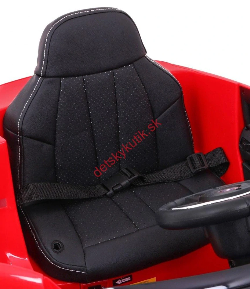 Elektrické autíčko BMW 6 GT, červená farba