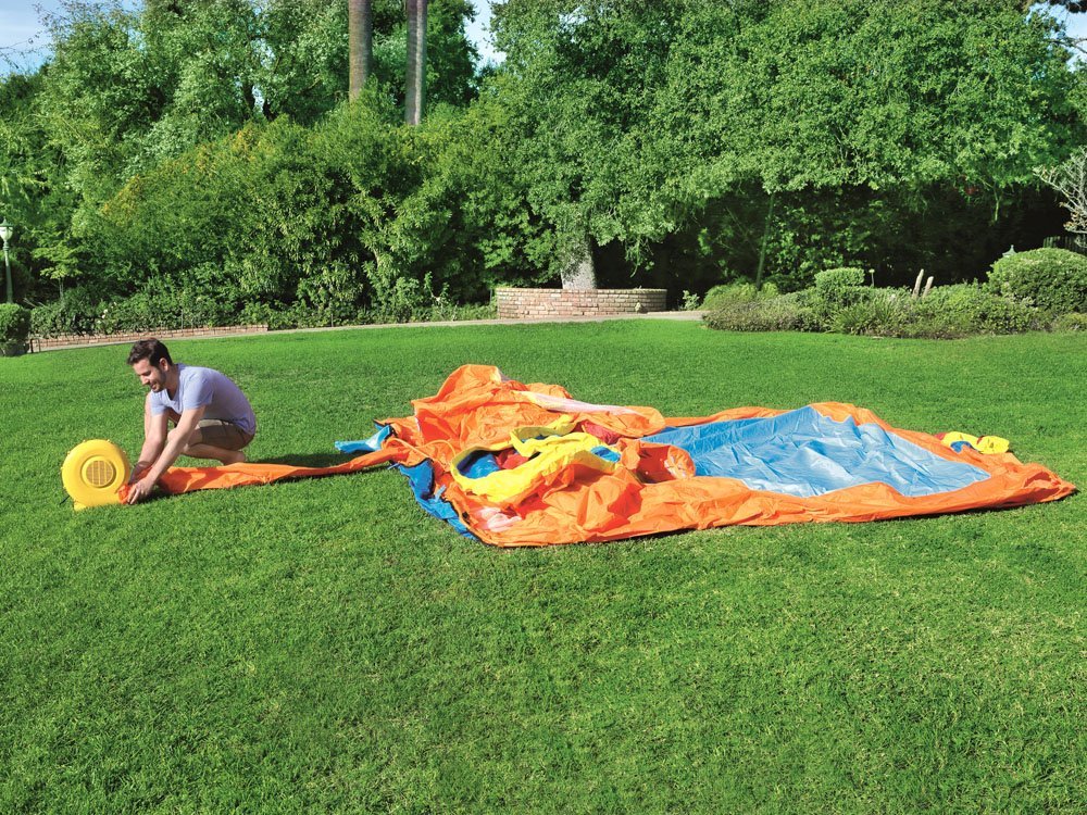 Bestway Nafukovacie ihrisko so šmýkľavkou 365x320cm