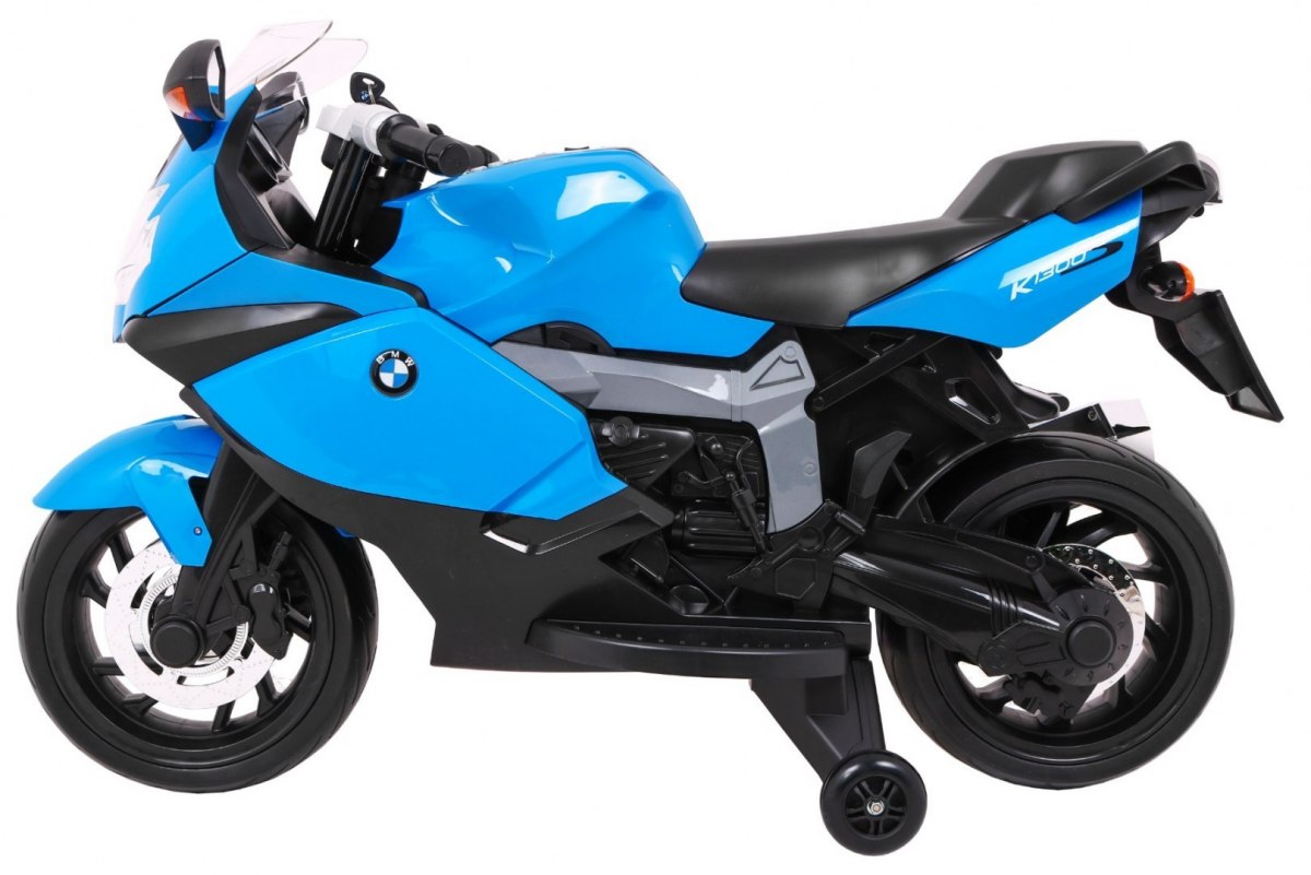  Elektrická motorka  BMW K1300S, modrá farba