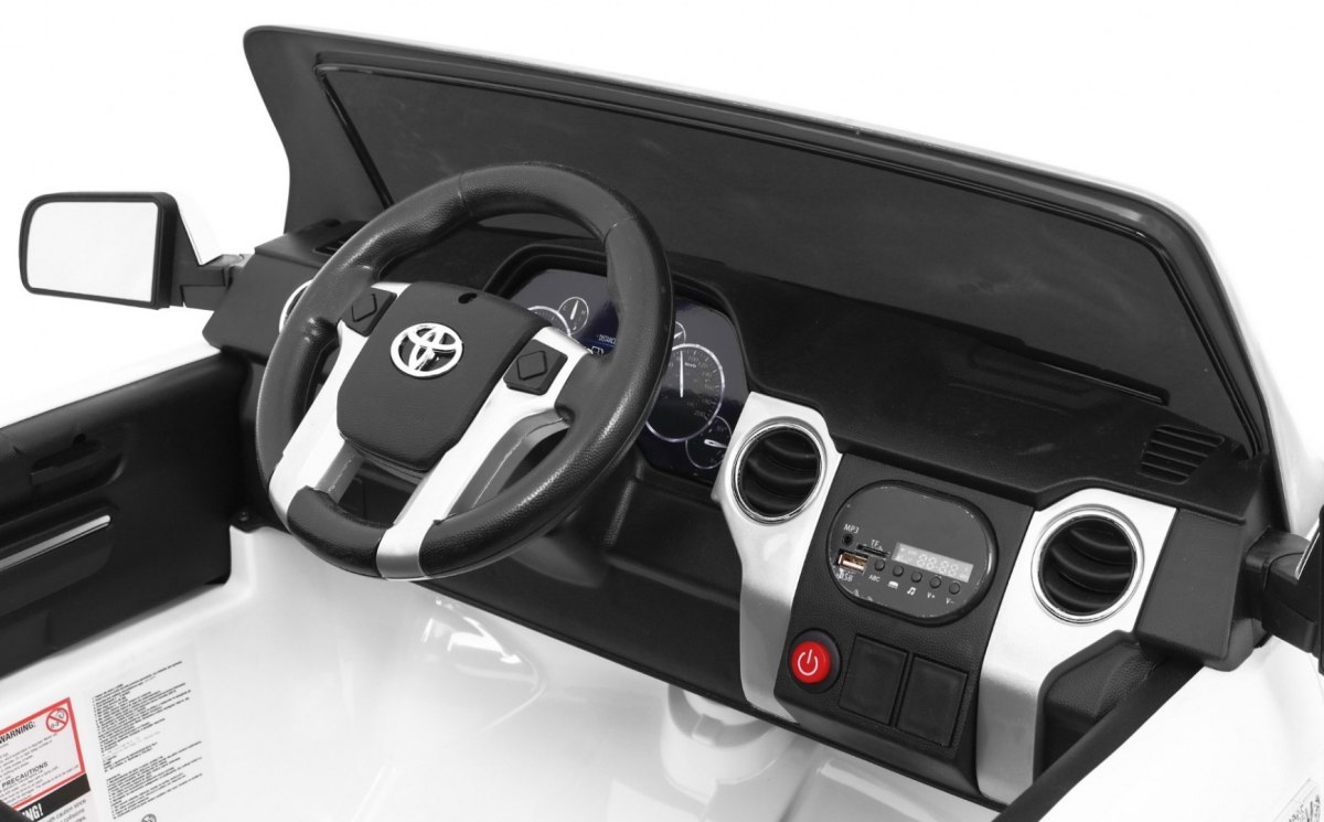 Elektrické autíčko TOYOTA TUNDRA, biela farba