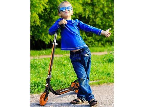 Hliníková kolobežka Stamp pre deti, nosnoť až 50kg