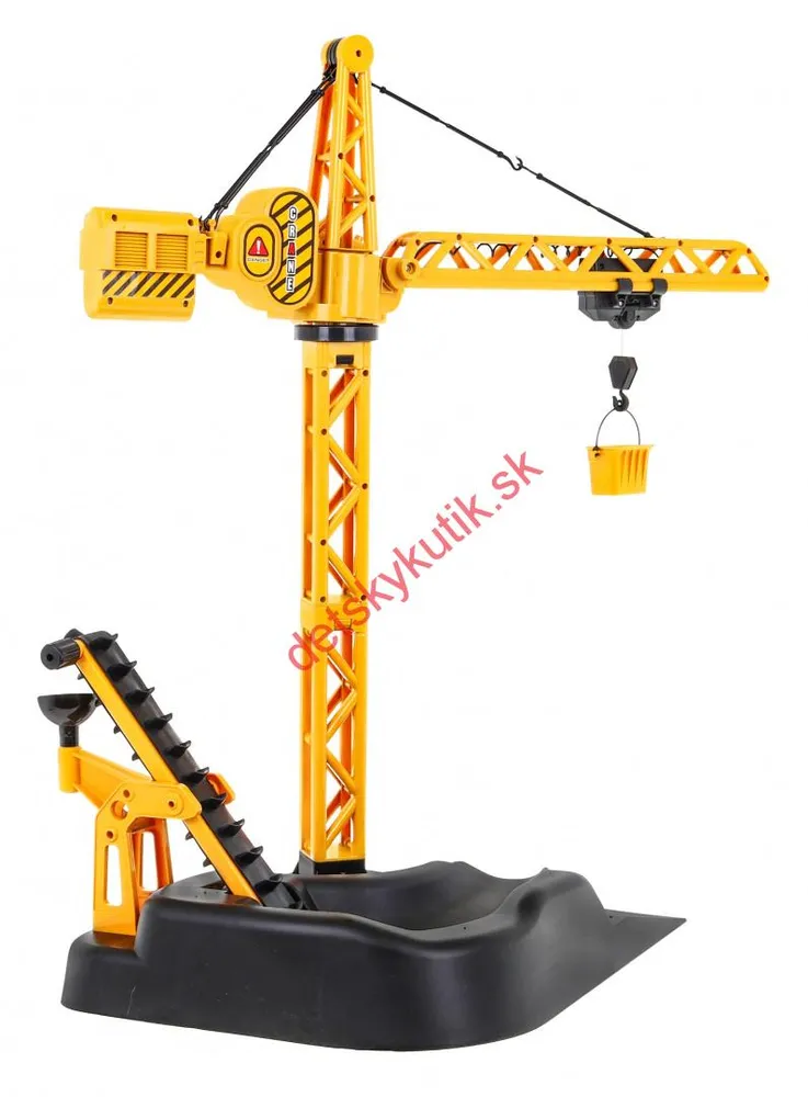 Sada autíčka na diaľkové ovládanie + žeriav na diaľkové ovládanie 