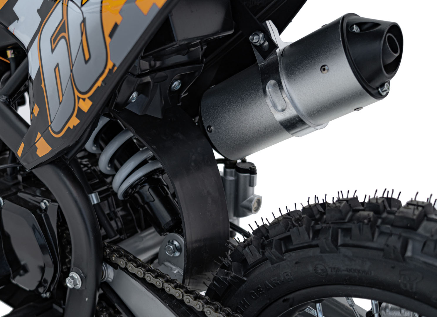 Benzínová motorka 110CC IMMORTAL, oranžová farba