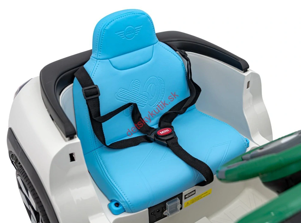 Elektrické autíčko Mini Concept Aceman, 4x4,  bielá farba