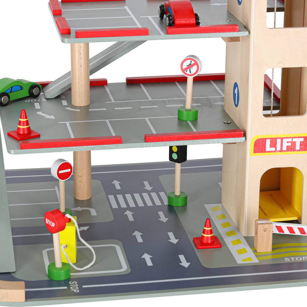 Drevená parkovacia garáž  BENINO dvojposchodová