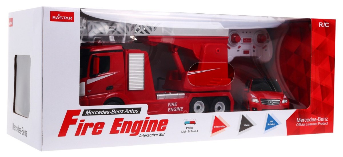 RC Požiarne auto Mercedes Benz R/C