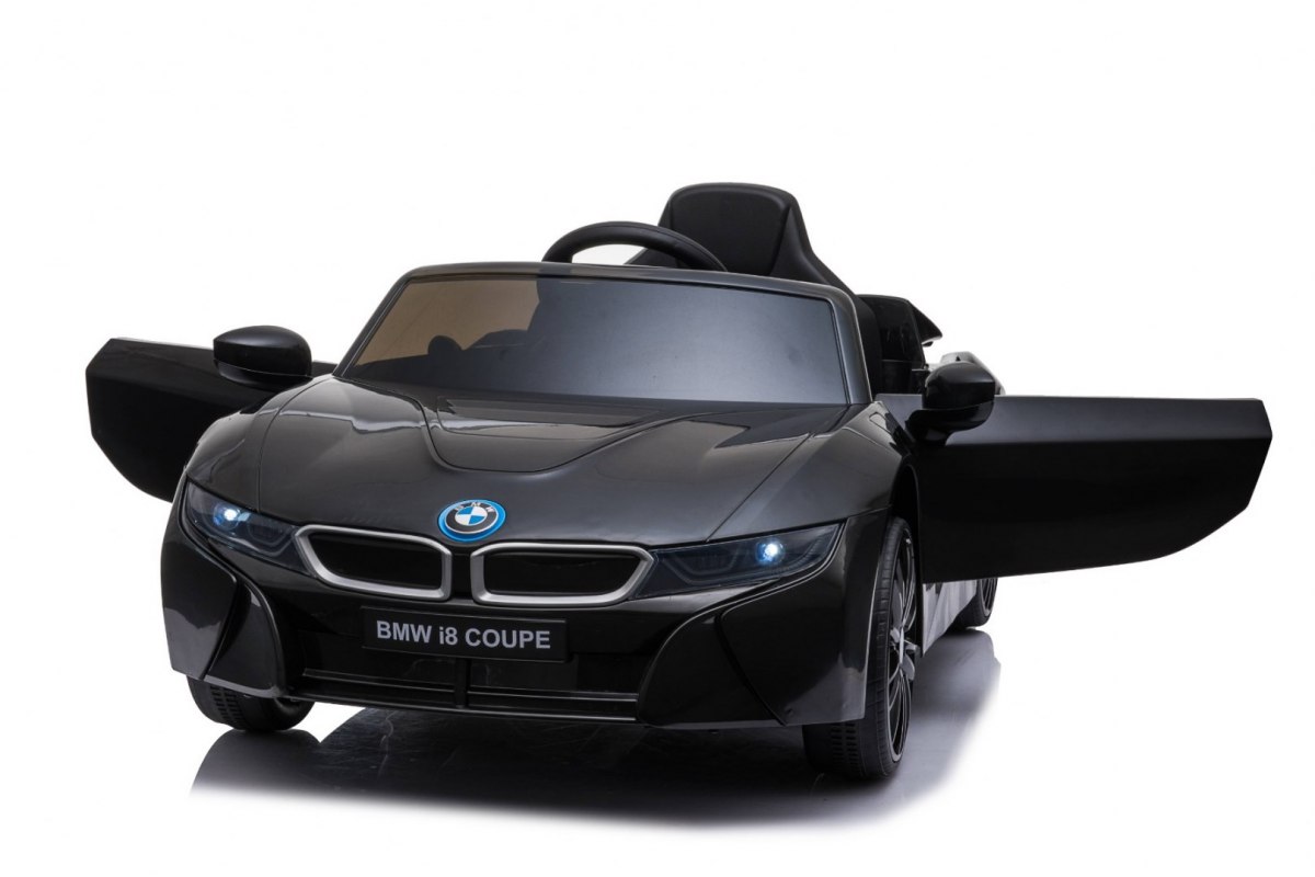 Elektrické autíčko BMW I8 LIFT, čierna farba