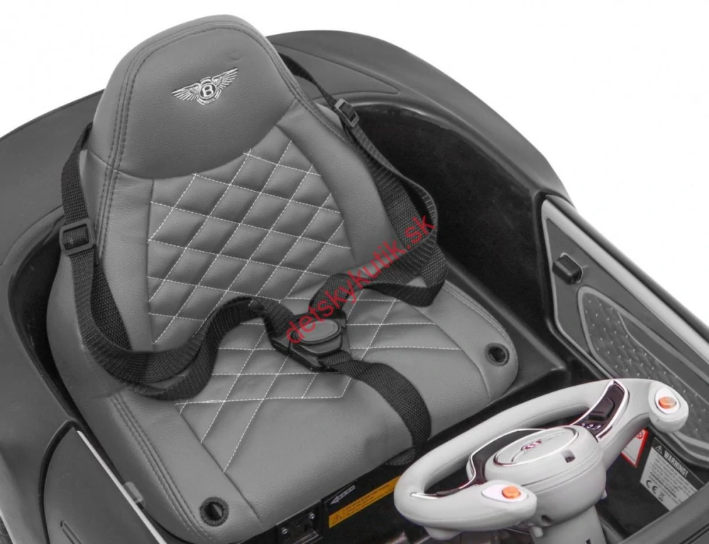 Elektrické autíčko BENTLEY EXP12, čierna farba