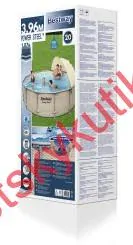 Bestway bazén záhradný so strieškou Power Steel 396x107 cm 5614V