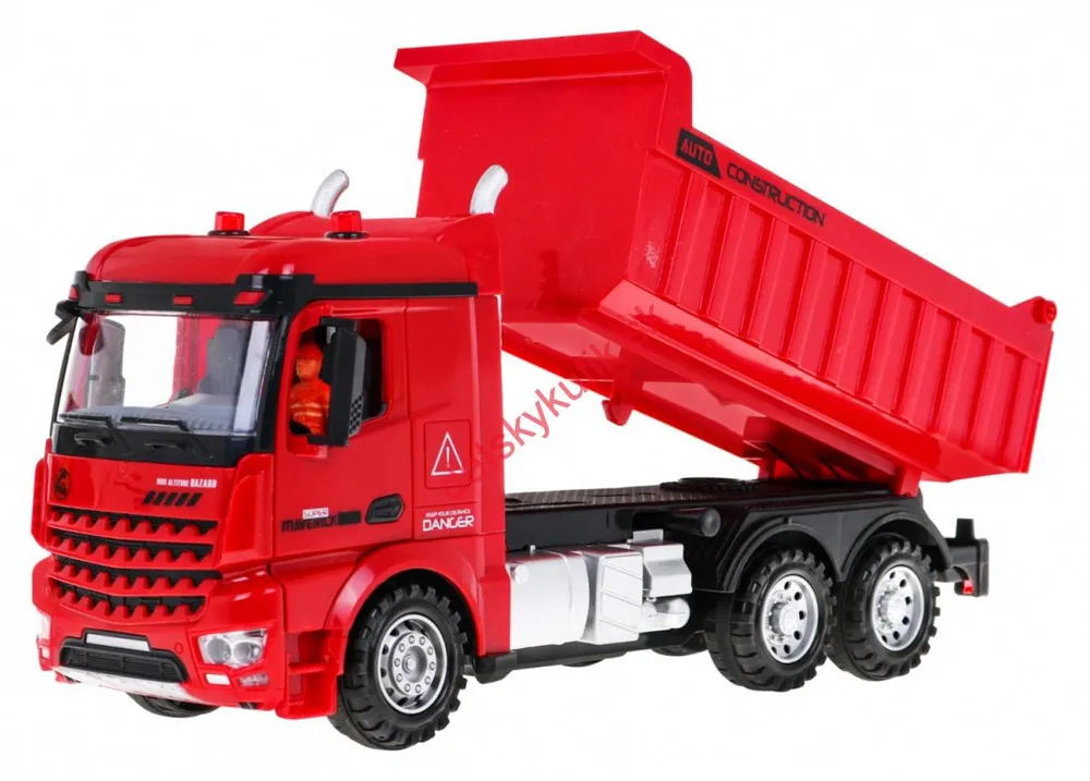 Sada autíčka na diaľkové ovládanie + žeriav na diaľkové ovládanie 