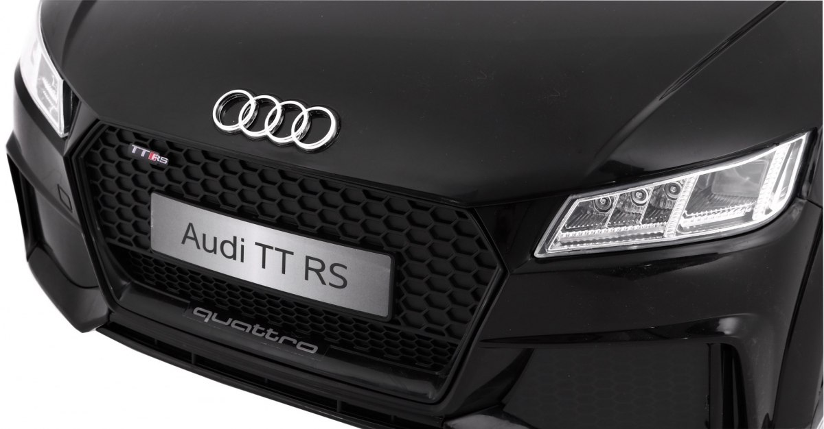  Elektrické autíčko Audi TT RS 2.4GHz, čierna farba
