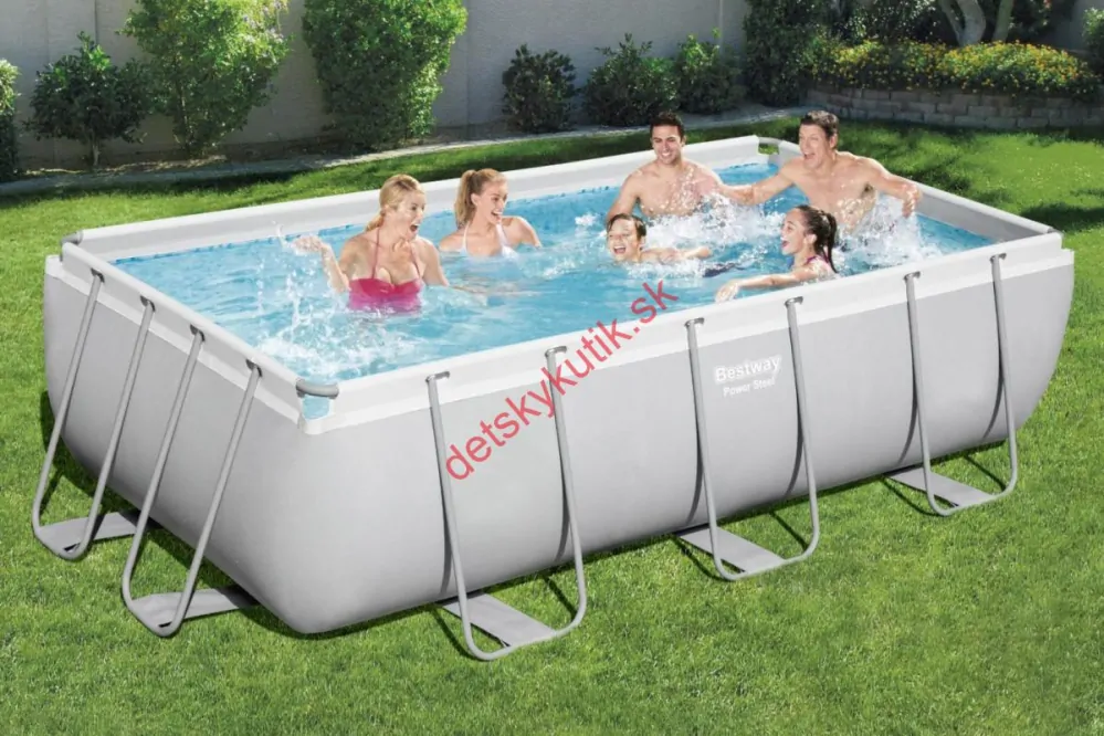 Bestway Power Steel Rodinny panelový záhradný bazén 404 x 201 x 100 cm 