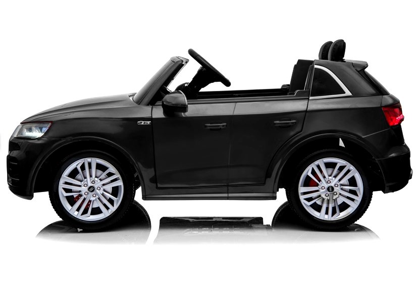 Elektrické autíčko AUDI Q5- 4x4, Dvojmiestne, MP4 LCD Panel, čierna lakovaná farba