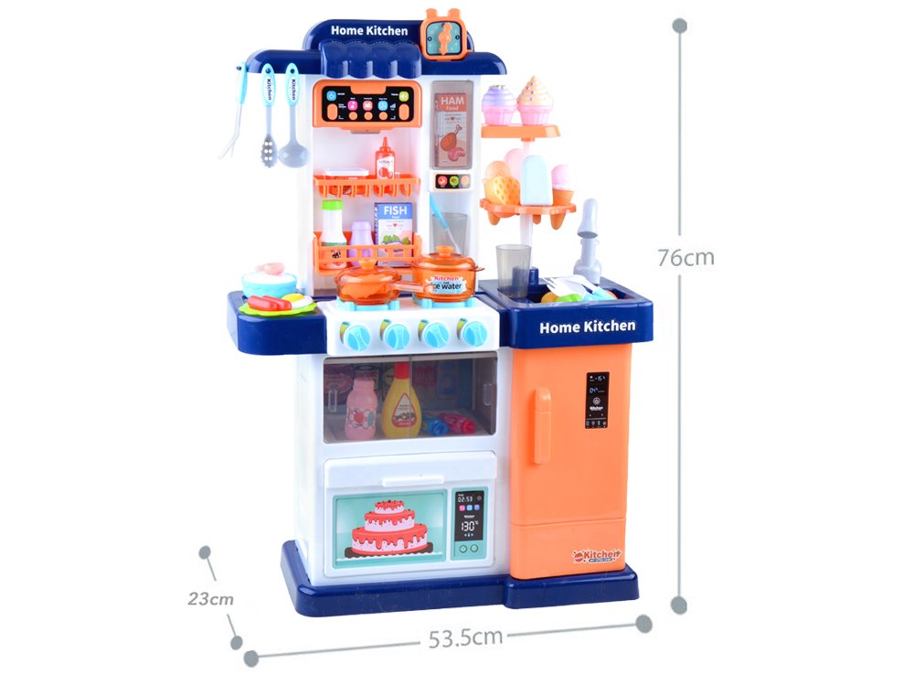 Kuchynka pre deti so zvukom, veľké príslušenstvo 