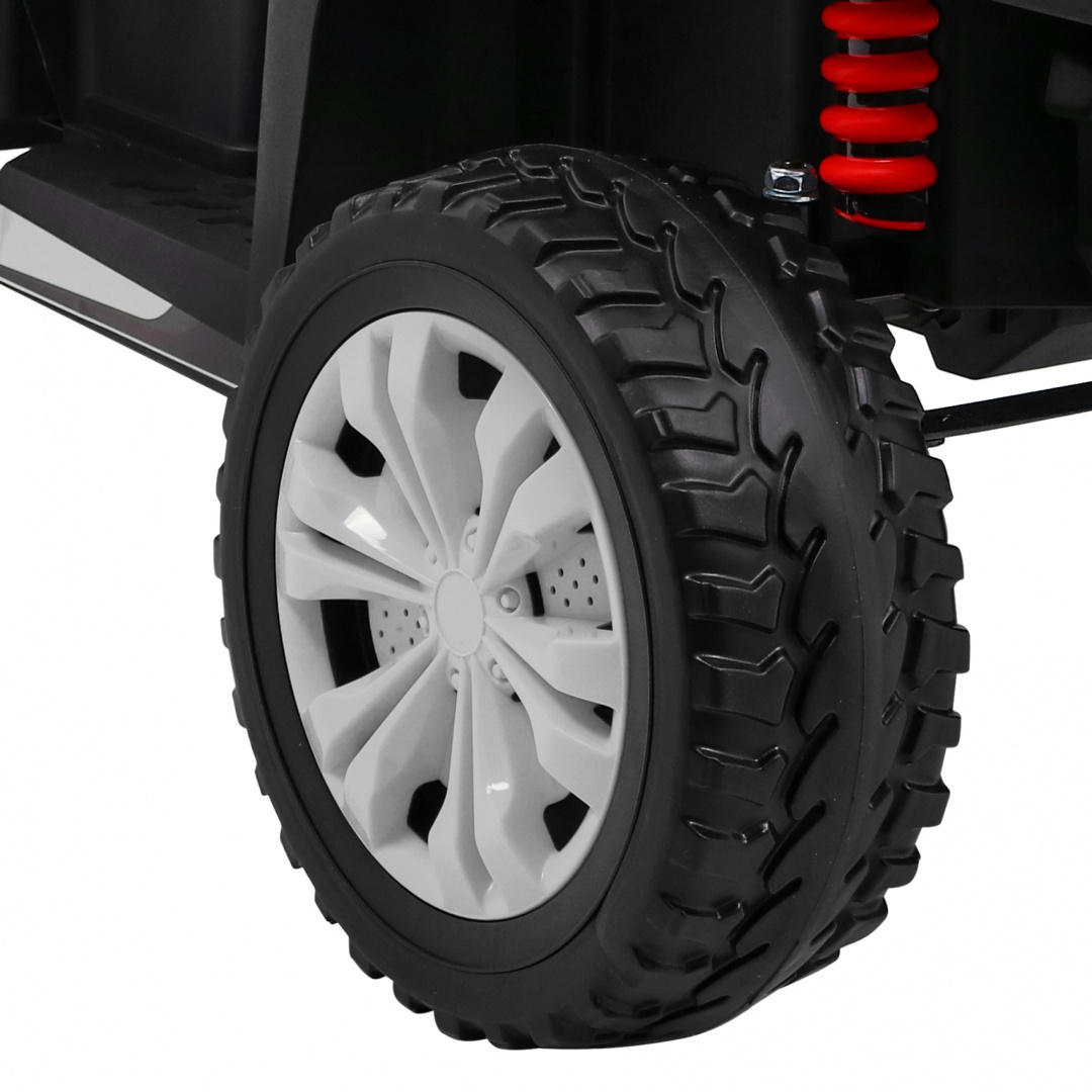 Elektrický traktor na diaľkové ovládaniei Farmer 6x4, vyklápacia korba, modrá farba