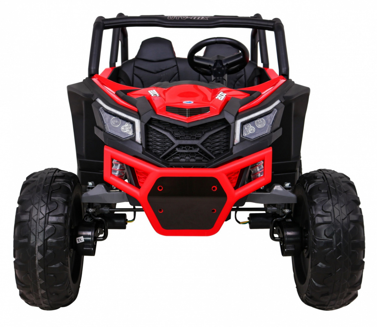 Elektrická bugina 4 x 60W BUGGY UTV-MX, červená farba , MP3, 