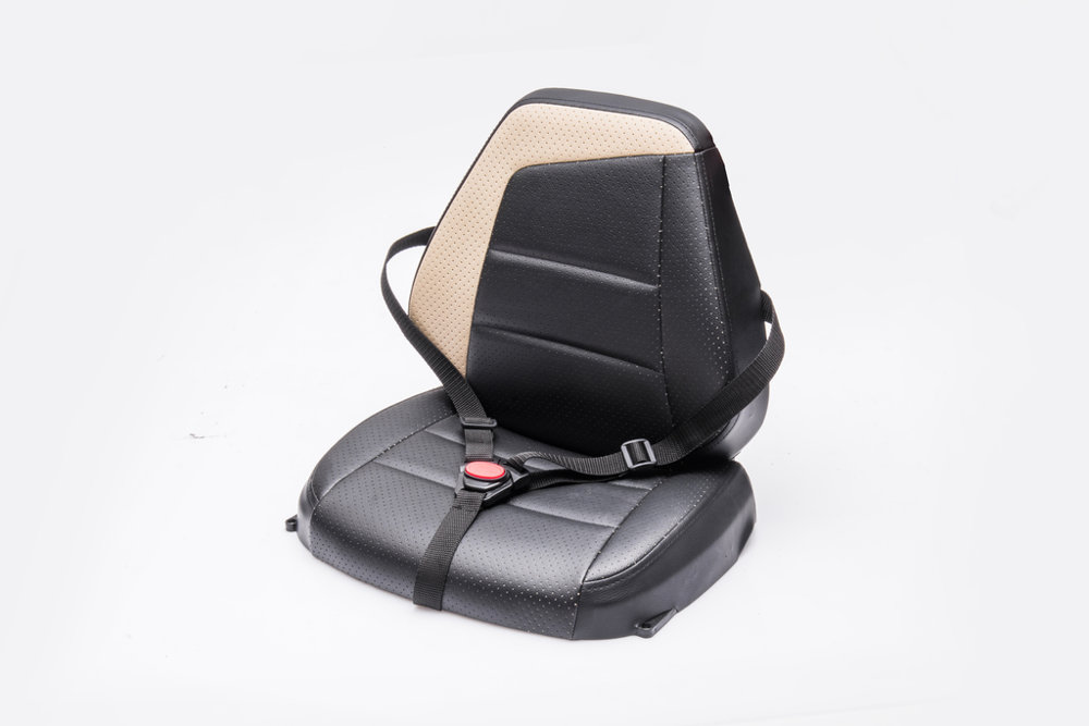 Elektrický traktor BLT-206, 2x200W, modrá farba