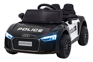 Elektrické autíčko AUDI R8 Spyder, polícia